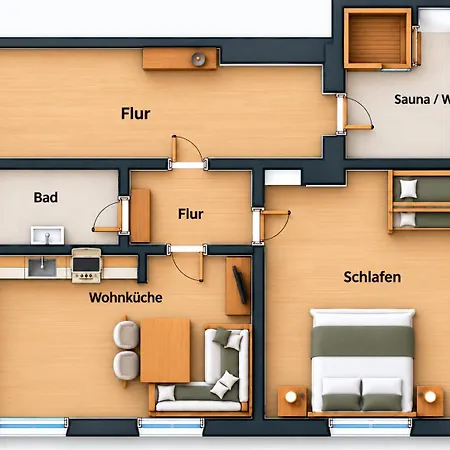 Appartement Kaufmanns Cafe
