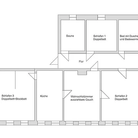 Kaufmanns Cafe Apartment *